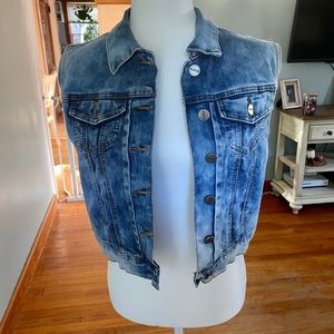 NWOT Denim Vest